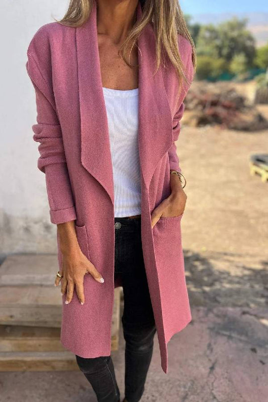 WW | mittellanger Cardigan-Jacke