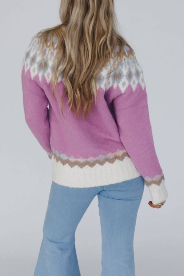 WW | Christmas Thickened Round Neck Long Sleeve Knitted Sweater