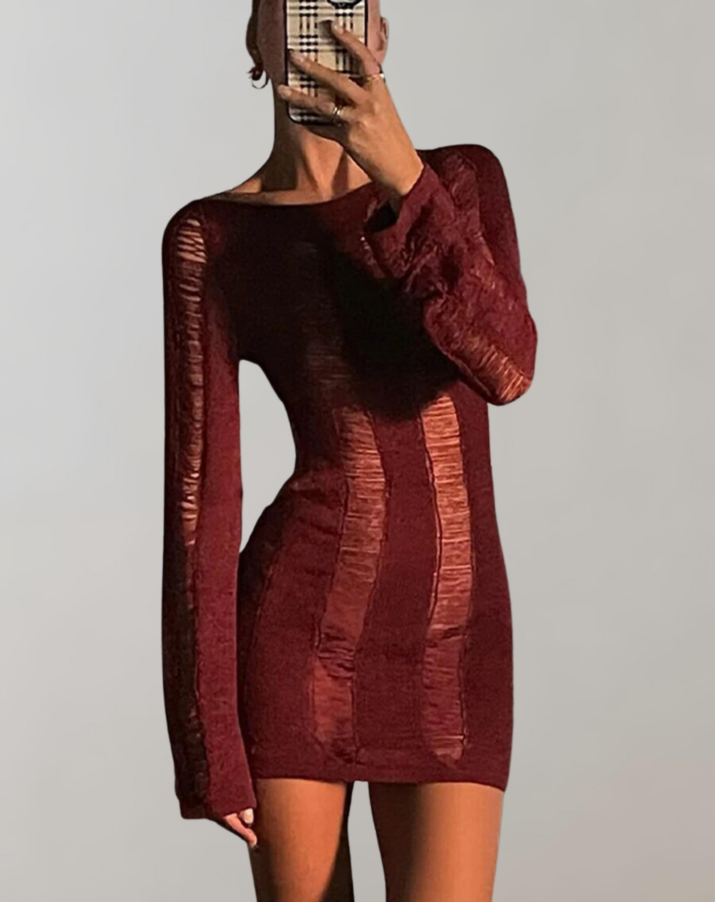 WW - Langärmeliges Minikleid