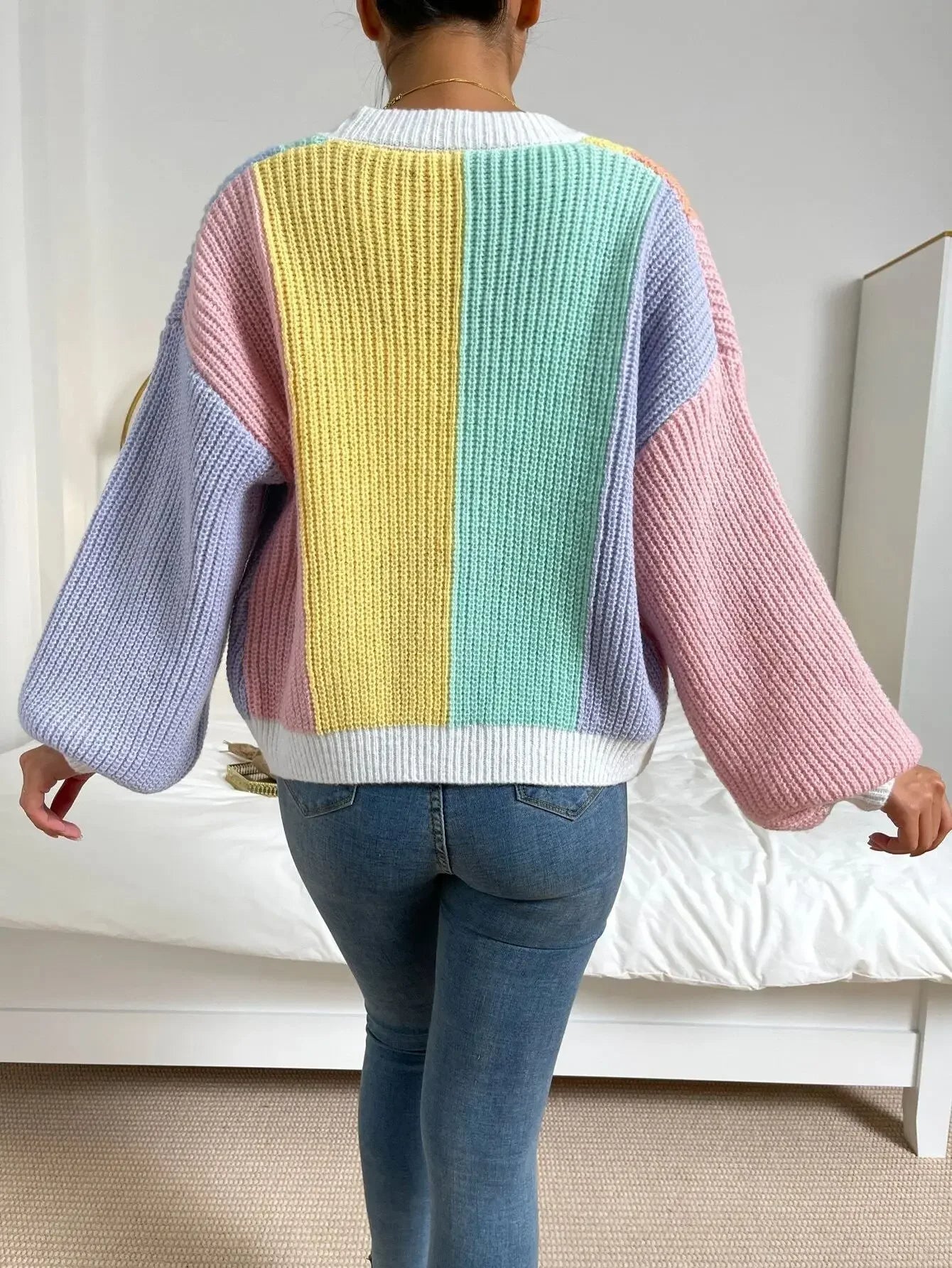 WW | Block Strickjacke