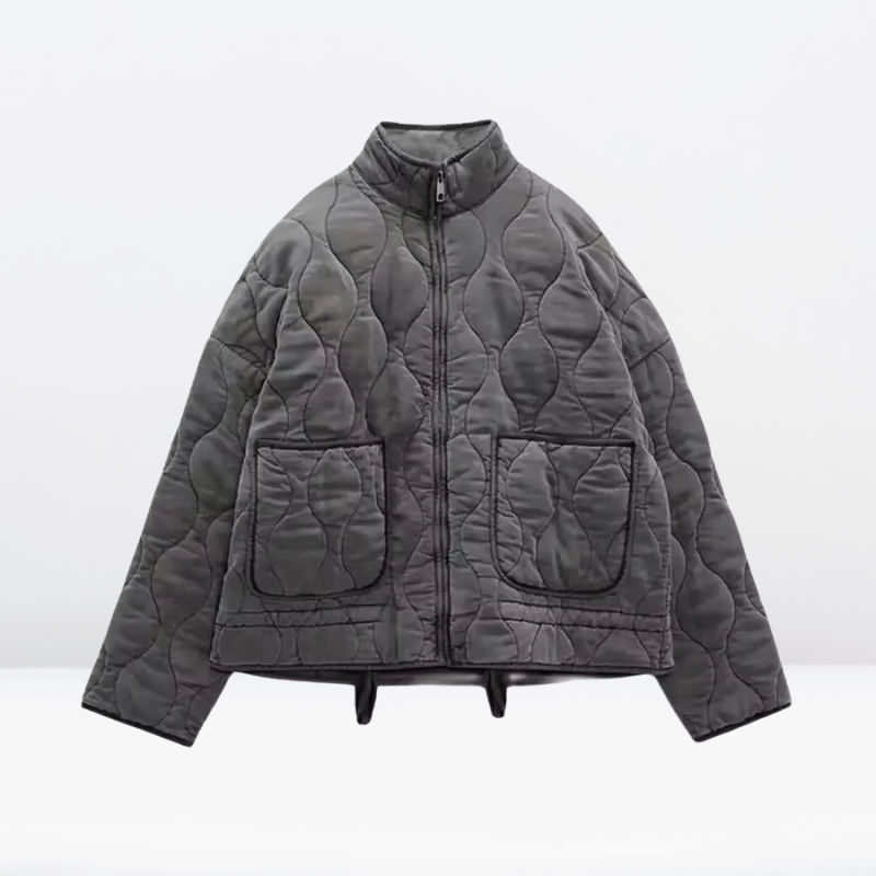 WW | Women's Padded Jacket with Drawstring & Zipper