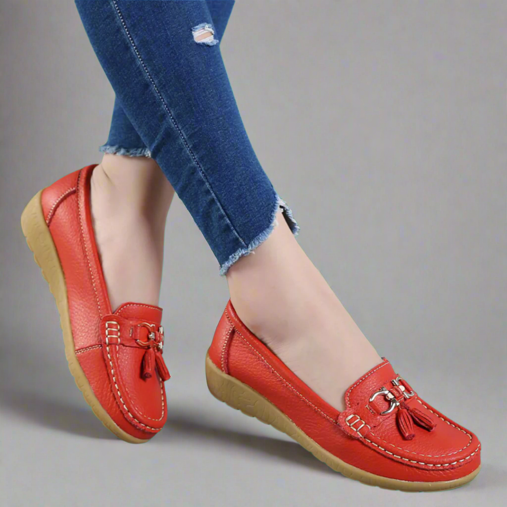 Heli™ | Handmade Comfortable Leather Moccasins