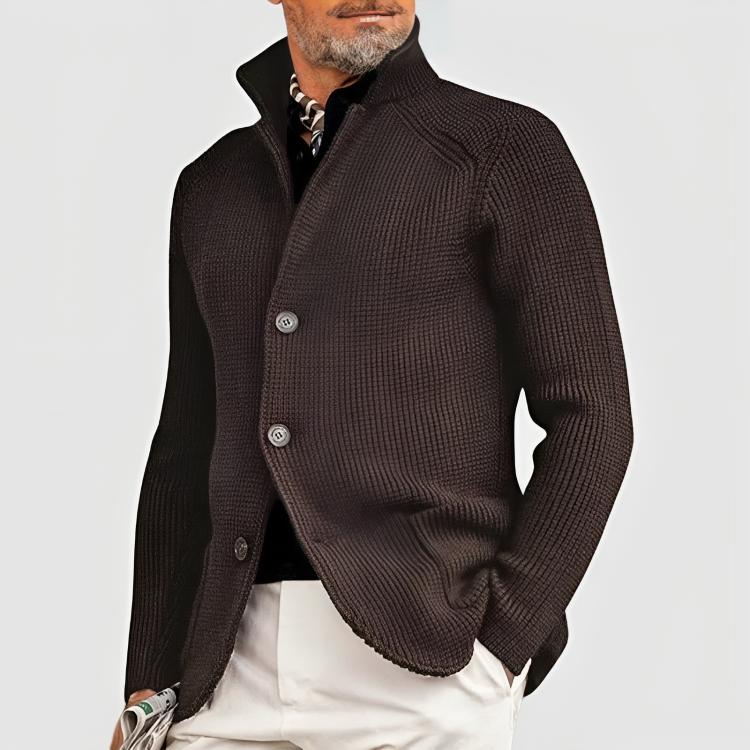 WW | Knöpfen Cashmere Mantel für Herren