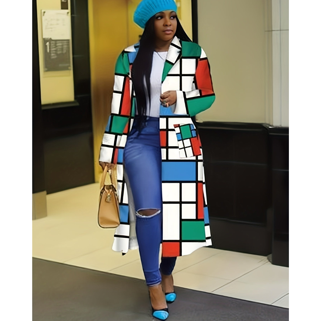WW | Long Plaid Coat
