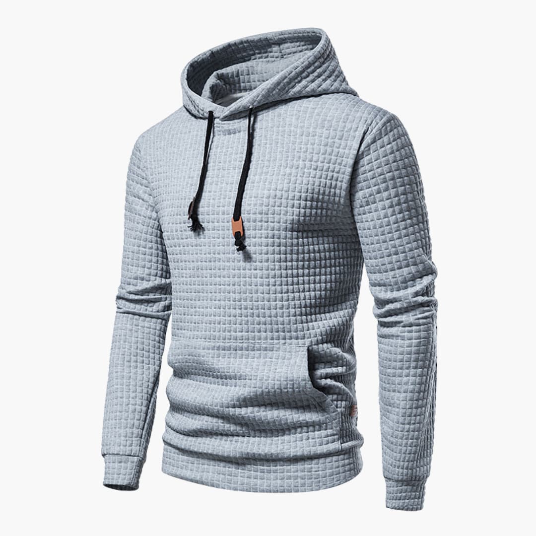 WW | Kapuzenpullover Kariert - Moderner Freizeit-Hoodie für Alltag und Sport