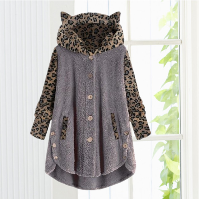 WW | Strickjacke mit Süßen Katzenohren