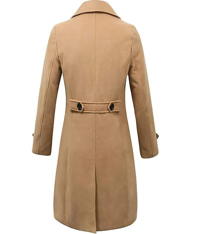 WW | Elegant Men's Double-Breasted Coat
