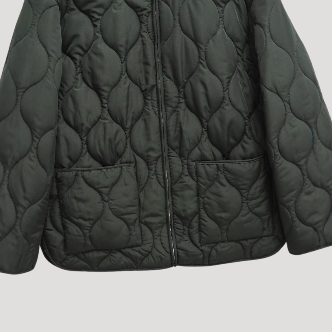 WW | Damen gesteppte Jacke gepolstert leichtgewichtiger Wintermantel