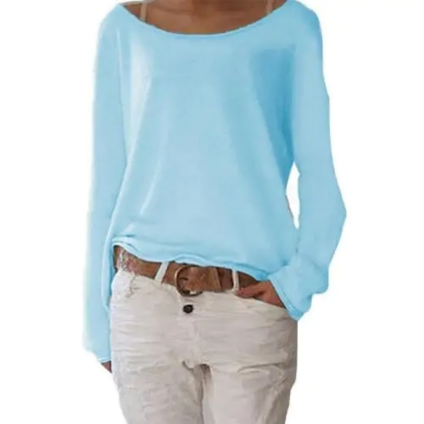 WW | Einfaches Langarm-T-Shirt