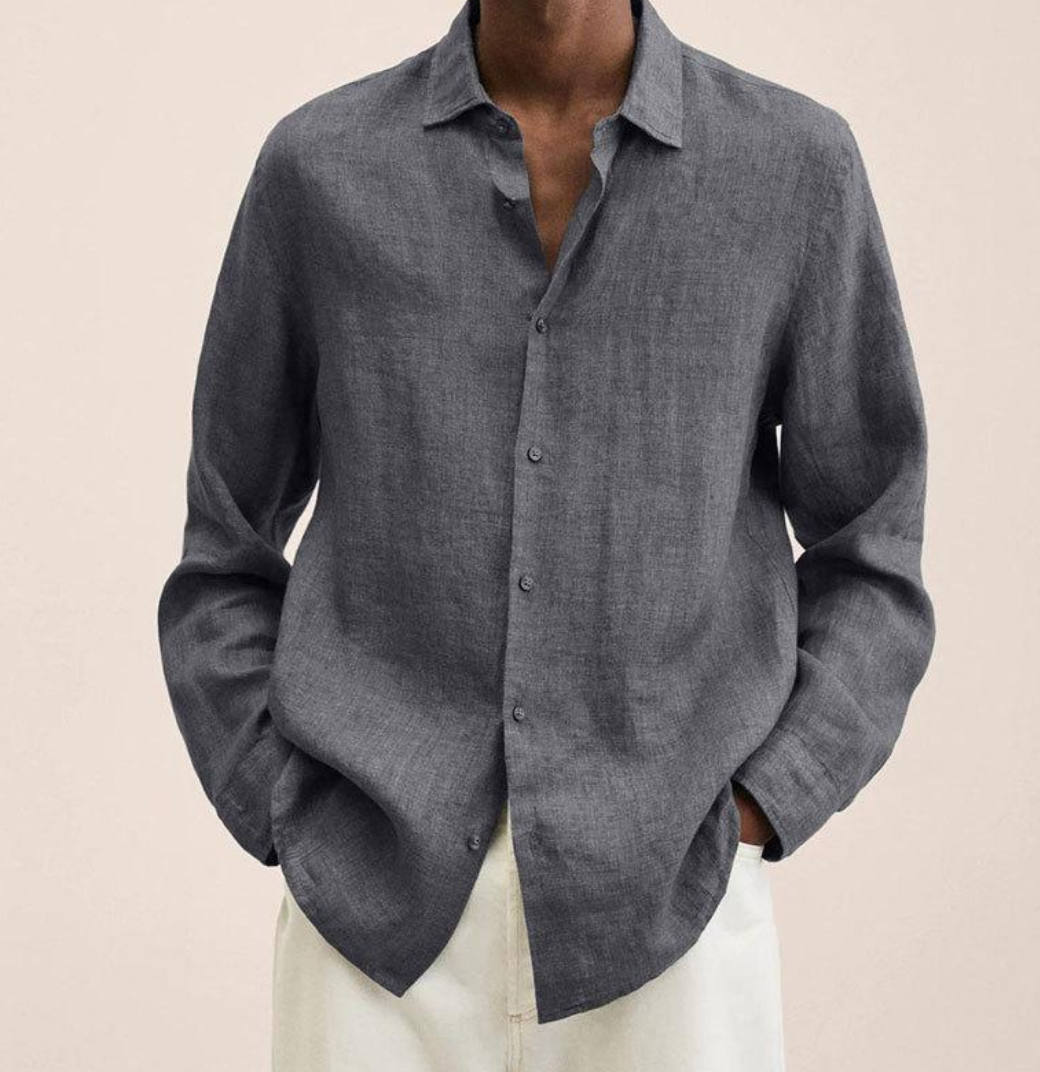 WW | Men's Linen Shirt Stylish Summer Shirt For Men