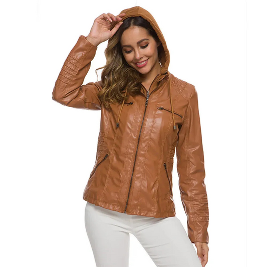 WW | Kurzarm Frauen Jacke mit Reißverschluss