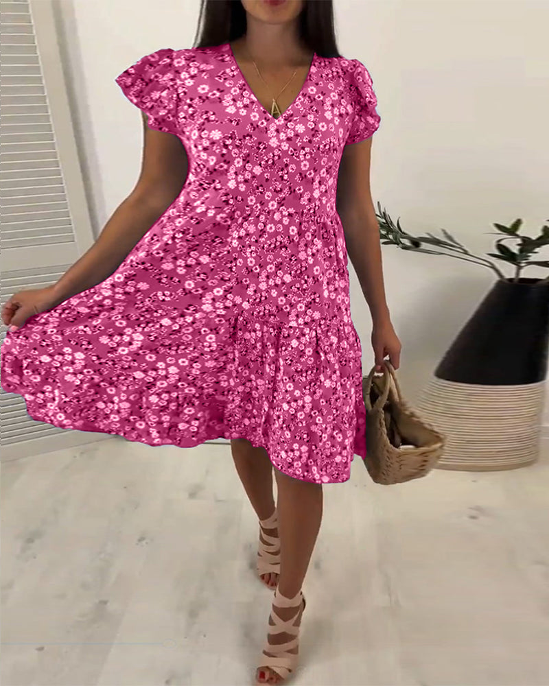 WW | Frische Sommerkleid mit Blumenmuster