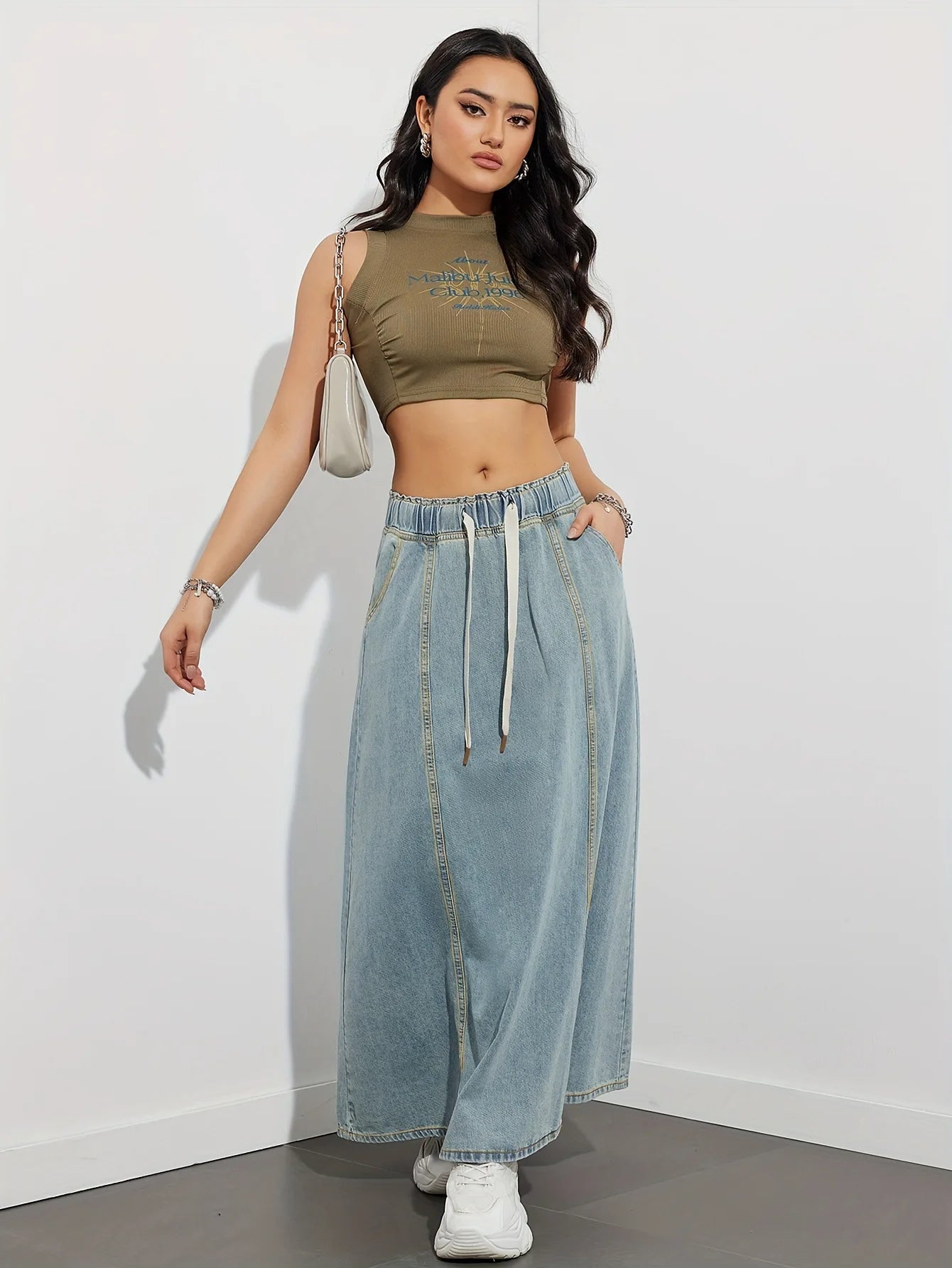 WW | A-Linie Denim-Rock