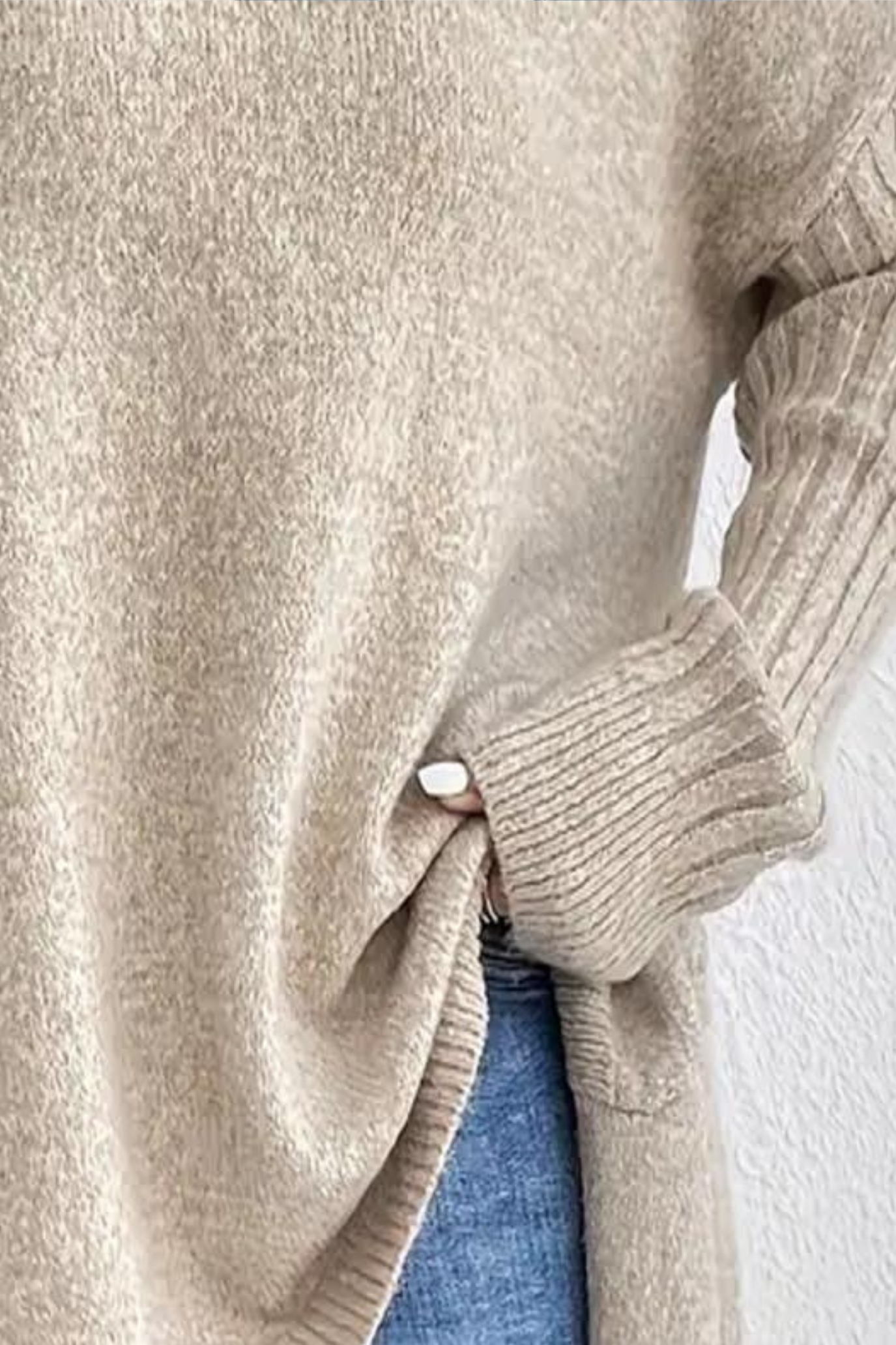 Bridgette | Long Turtleneck Sweater