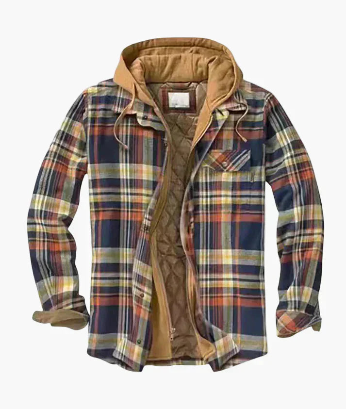 WW | Flannel Plaid Hooded Jacket - Urban Casual Style for Autumn & Winter