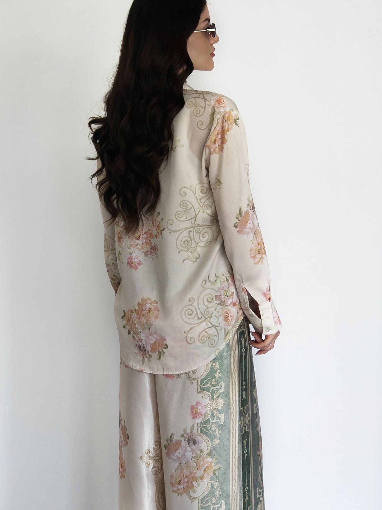 Elvara™ | Baroque Satin Set