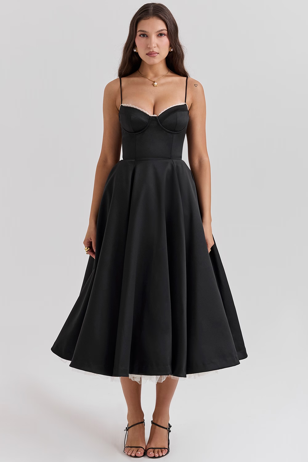Alina™ | Korsett-Midikleid