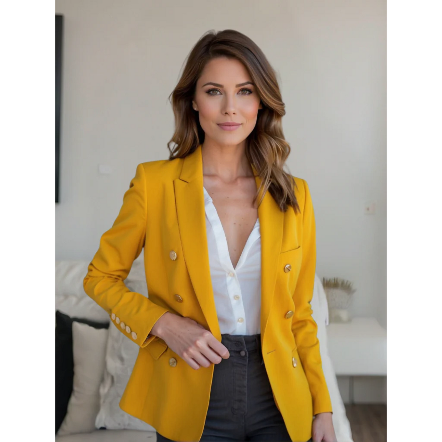 WW | Comfortable Luxurious Blazers with Buttons