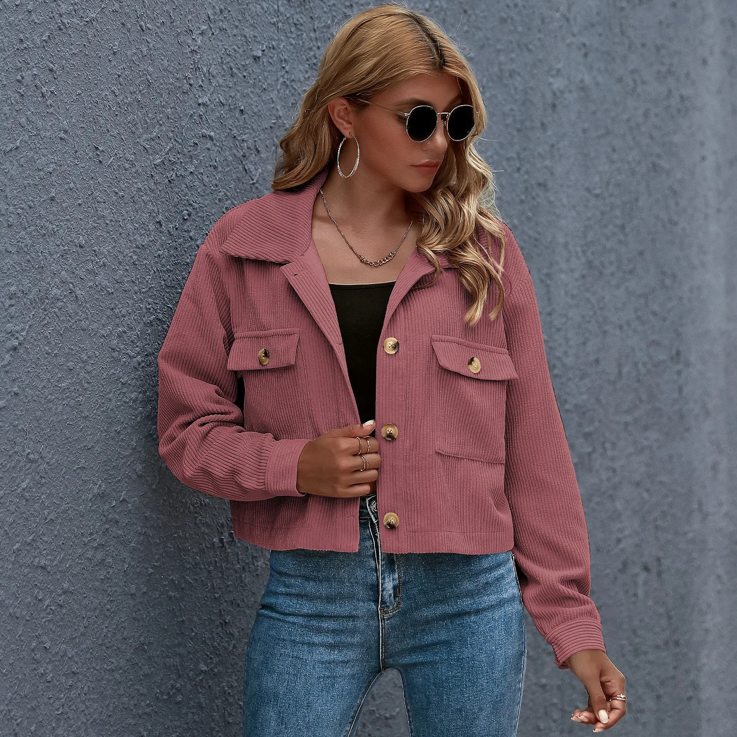 WW | Stylish Corduroy Jacket