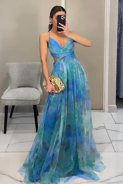 WW | Enchant My Love Print Maxi Dress