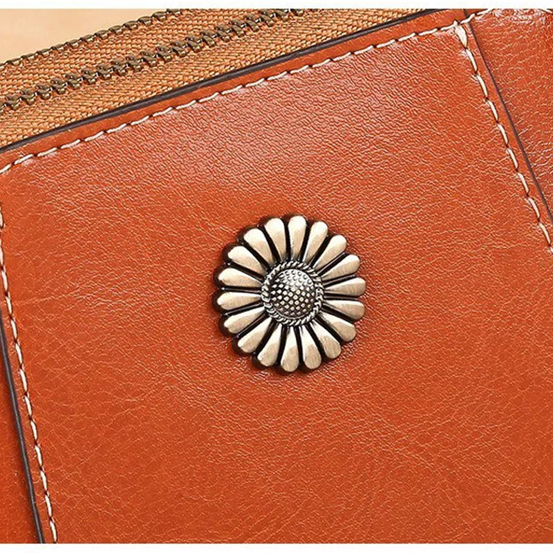 WW | Elegant Leather Shoulder Bag