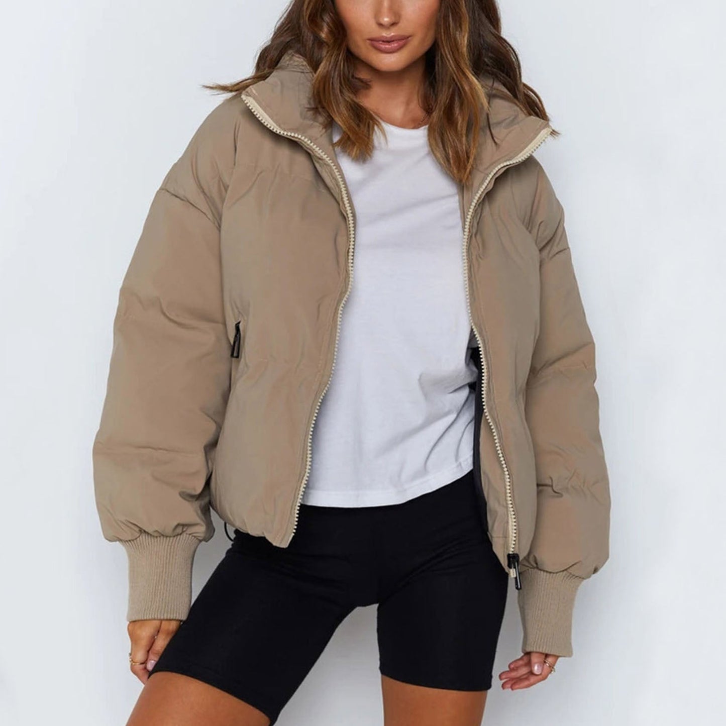 WW | Women's Cropped Puffer Jacket