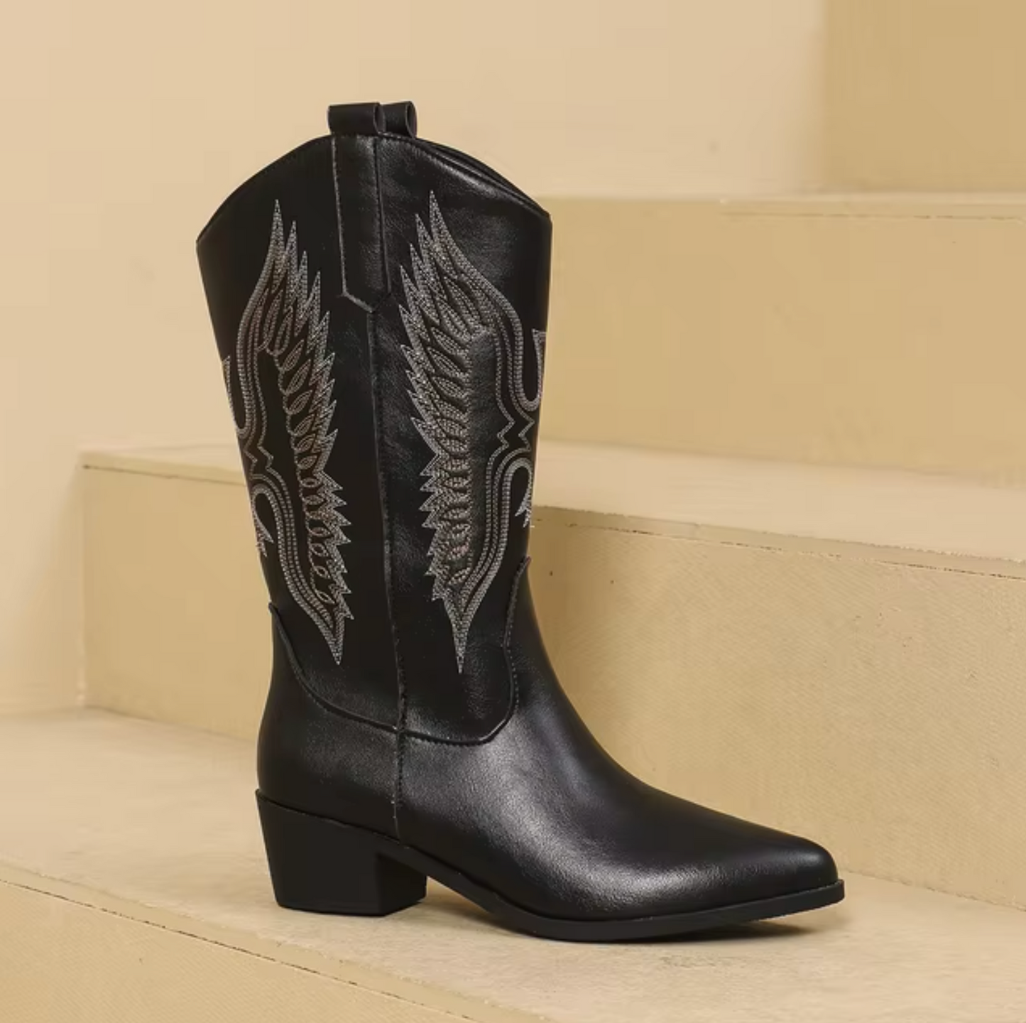 WW | Leather Cowgirl Boots