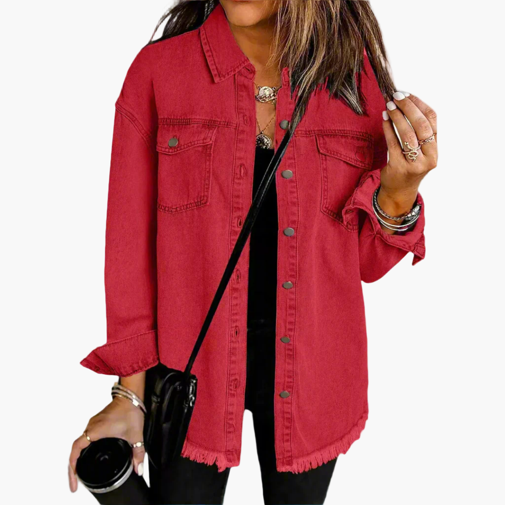 WW | Jeansjacke im lässigen Vintage-Stil - Perfekt für Freizeit und Alltag