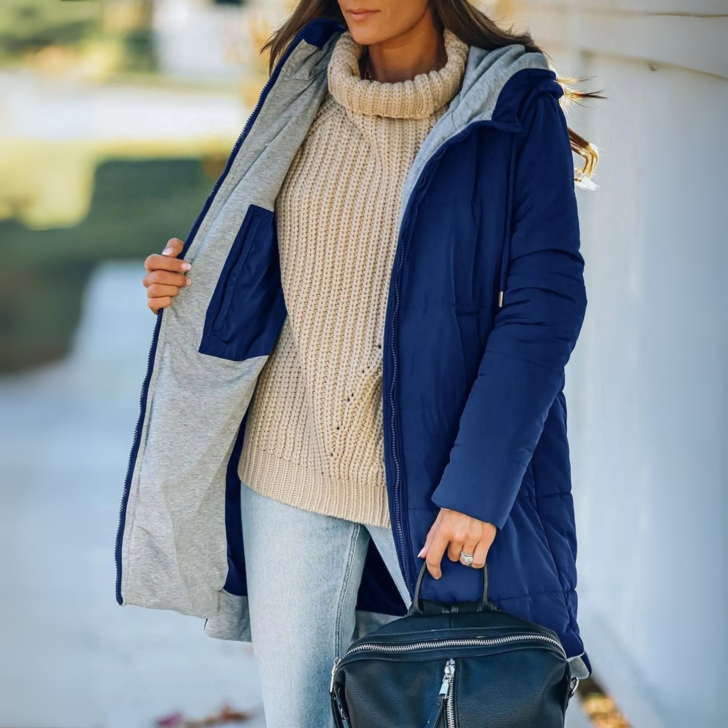 WW | Lightweight padded jacket with hood