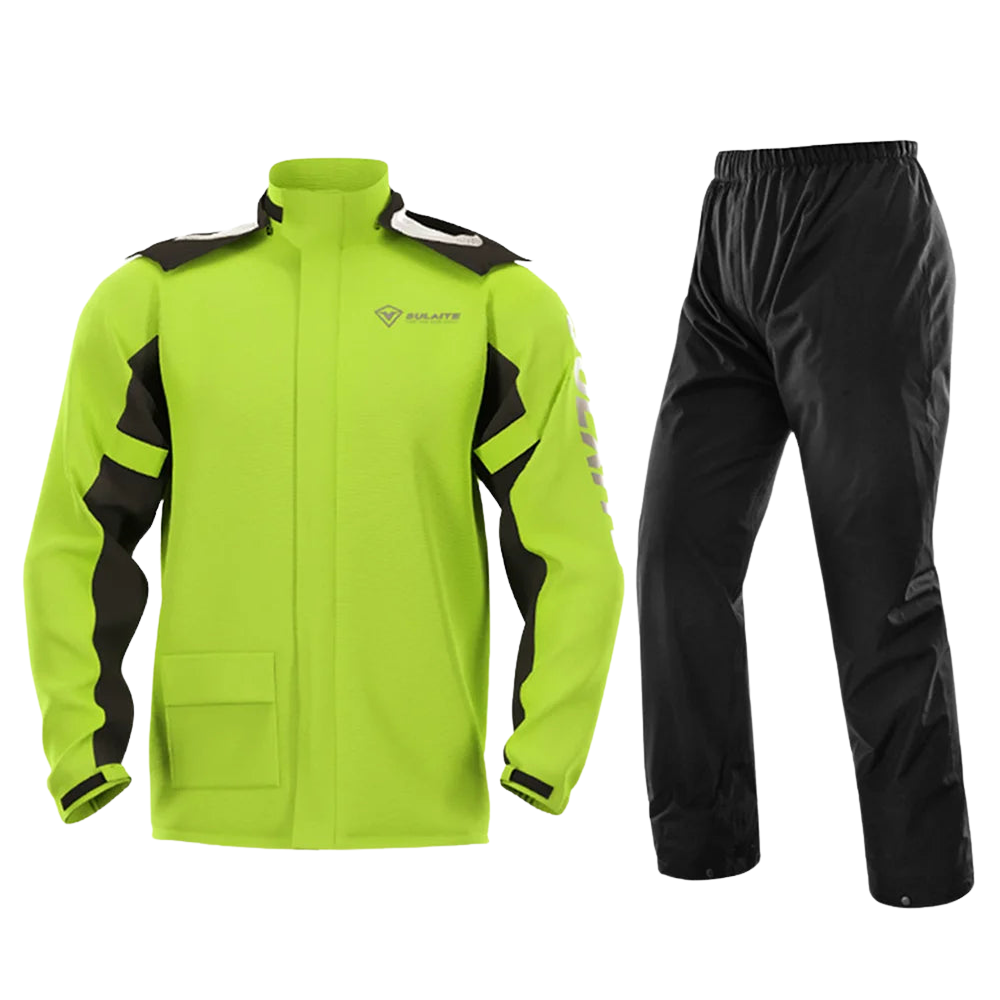 WW | Unisex Motorcycle Rain Jacket Waterproof and Breathable - Lightweight Design