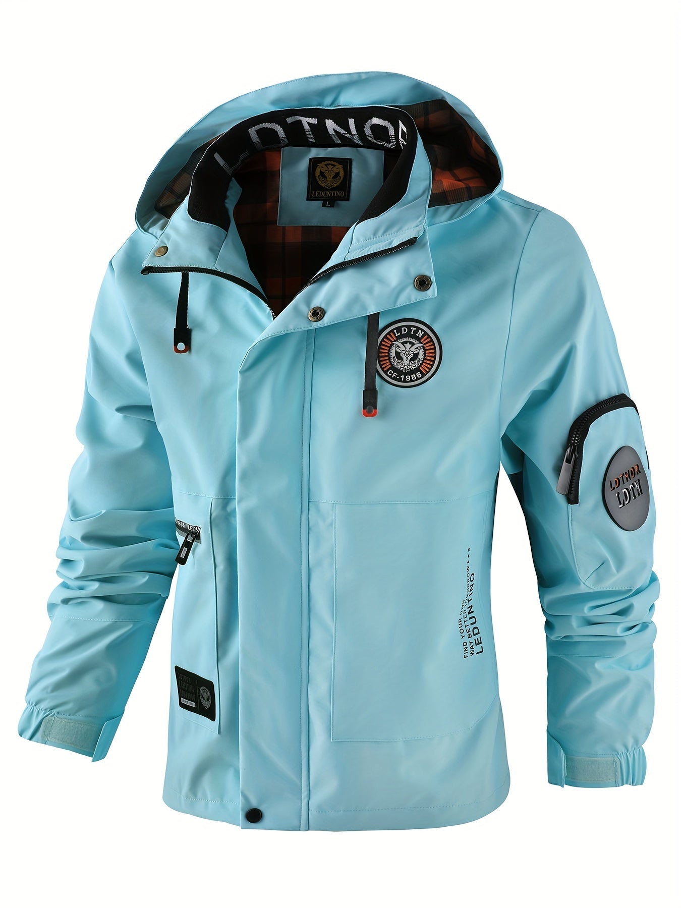 WW | Thick Long Sleeve Lapel Collar Winter Jacket for Men - Perfect for Outdoor Activities