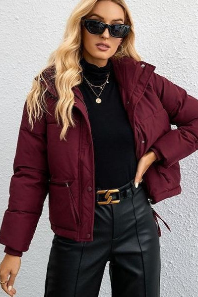 WW | Cropped Puffy Puffer Jacket
