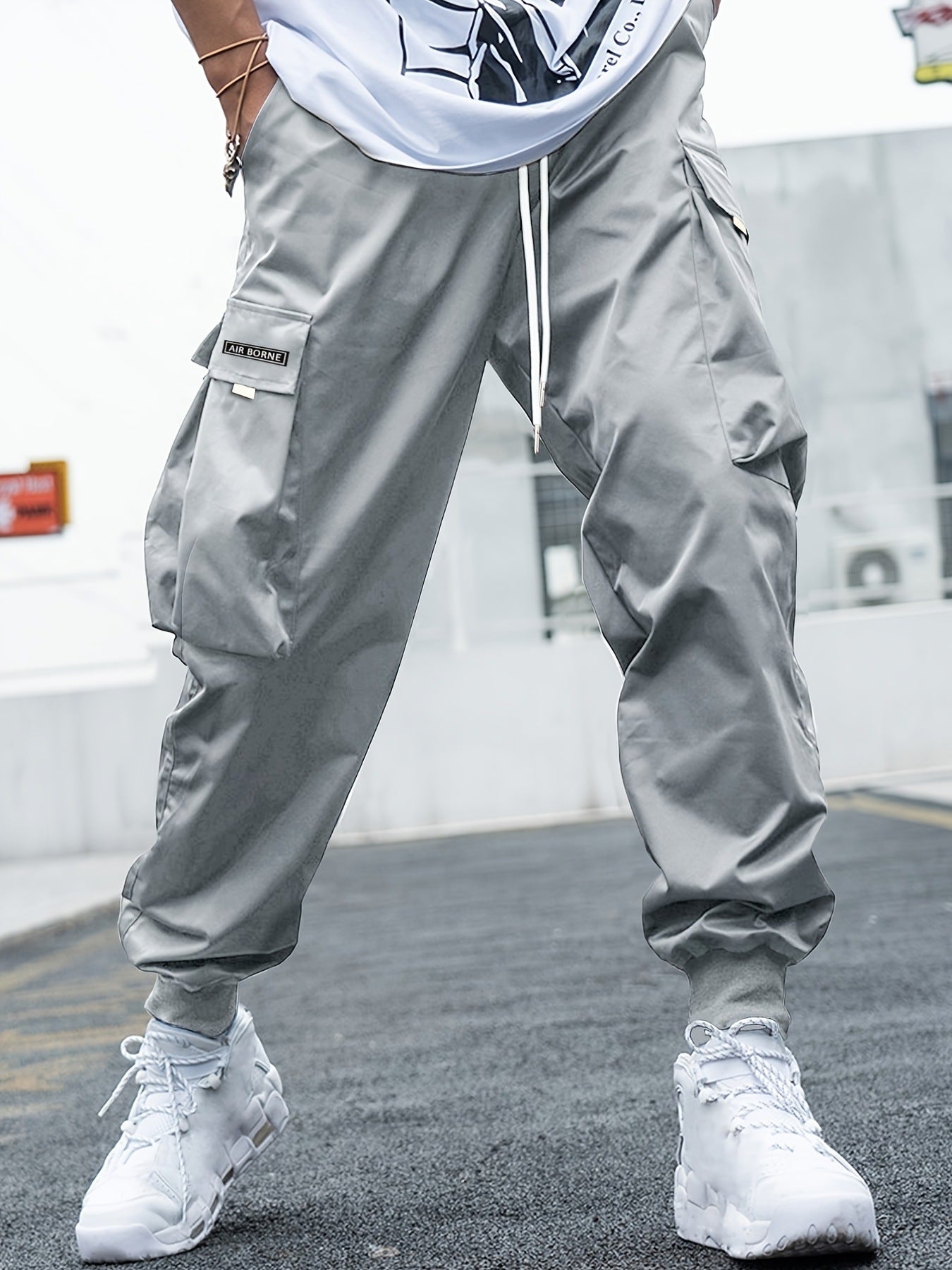 WW | Men's Drawstring Cargo Pants