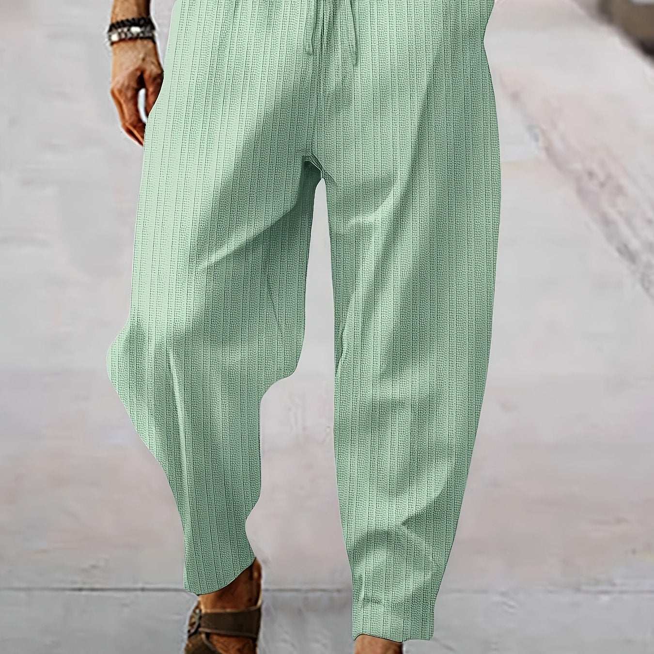WW | Striped Men's Casual Summer Pants