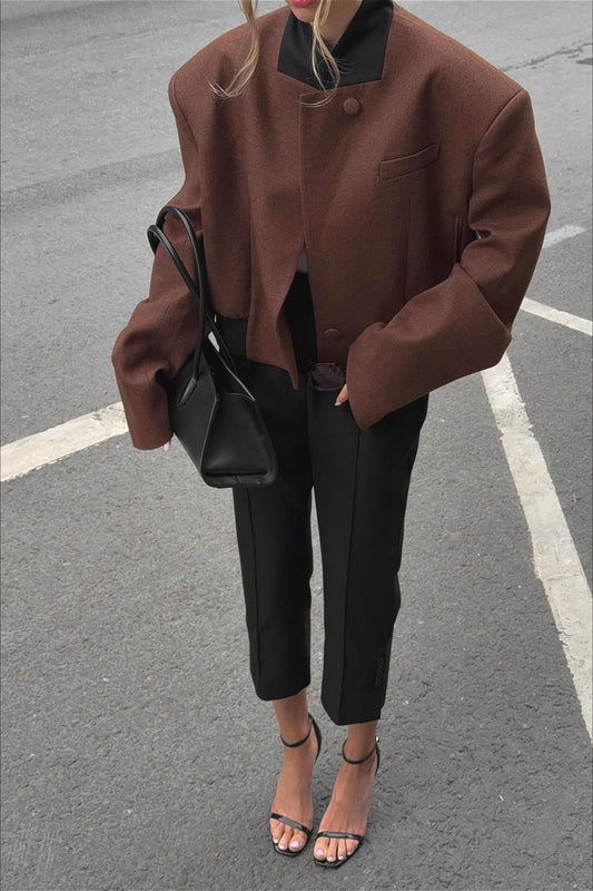 WW | Wolle Kurze Jacke