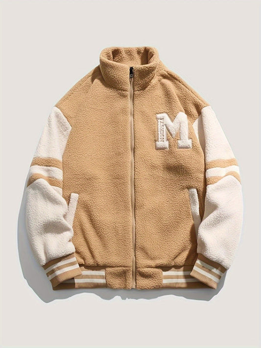 WW | Fleecejacke mit Buchstabenprint