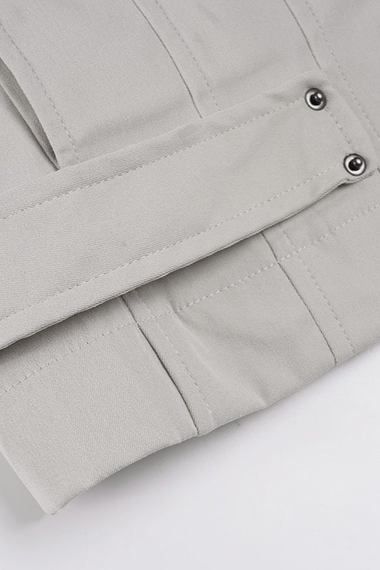 WW | Up Solid Color Utility Jacket