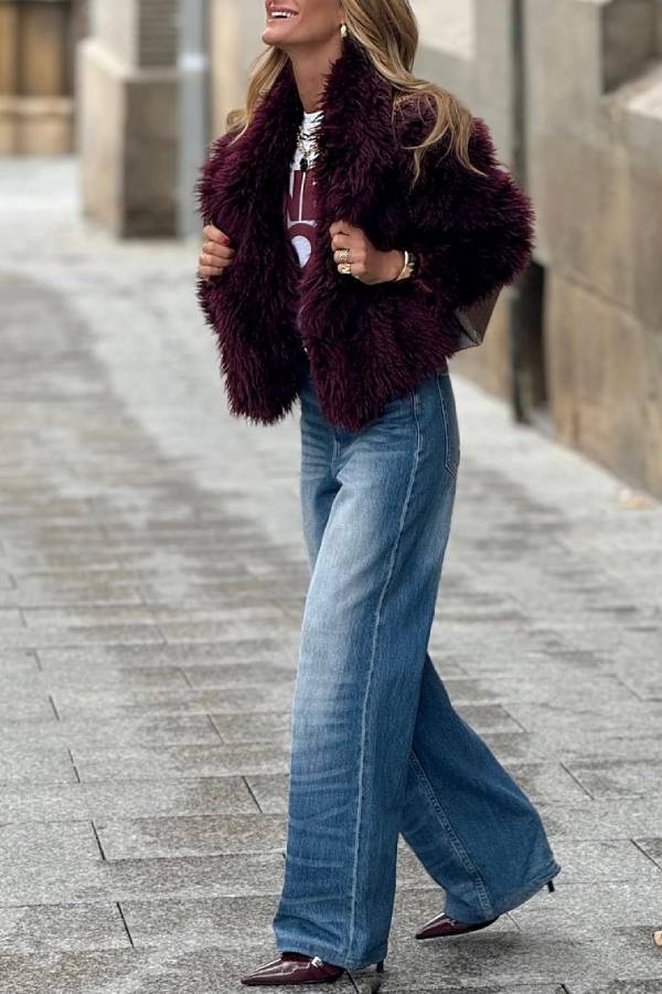 WW | Fuchsia Hue Fleece Jacke