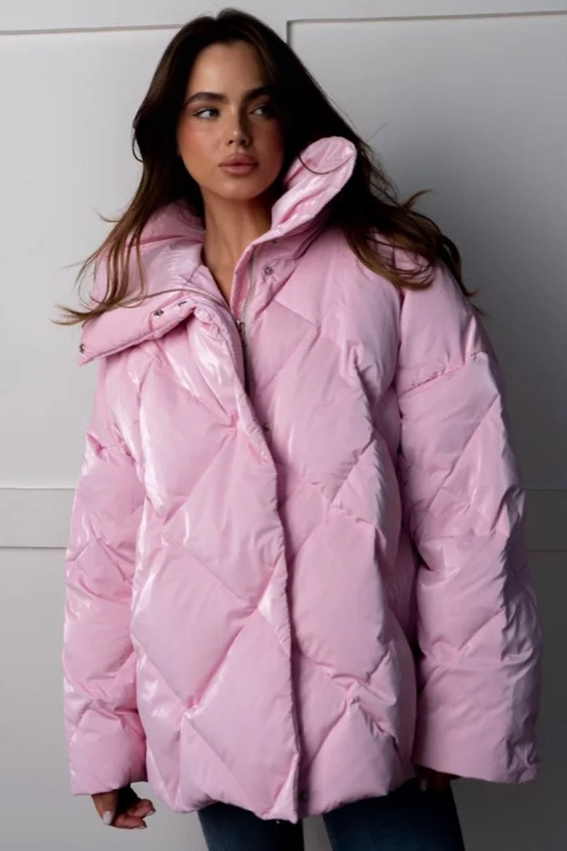 WW | Passform gesteppte Baumwolljacke