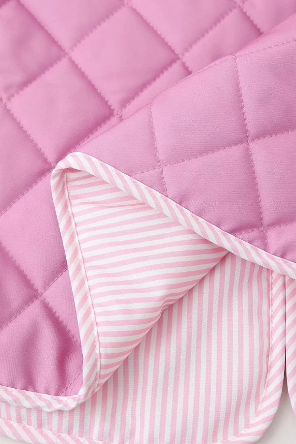 WW | Print Schleife Steppjacke