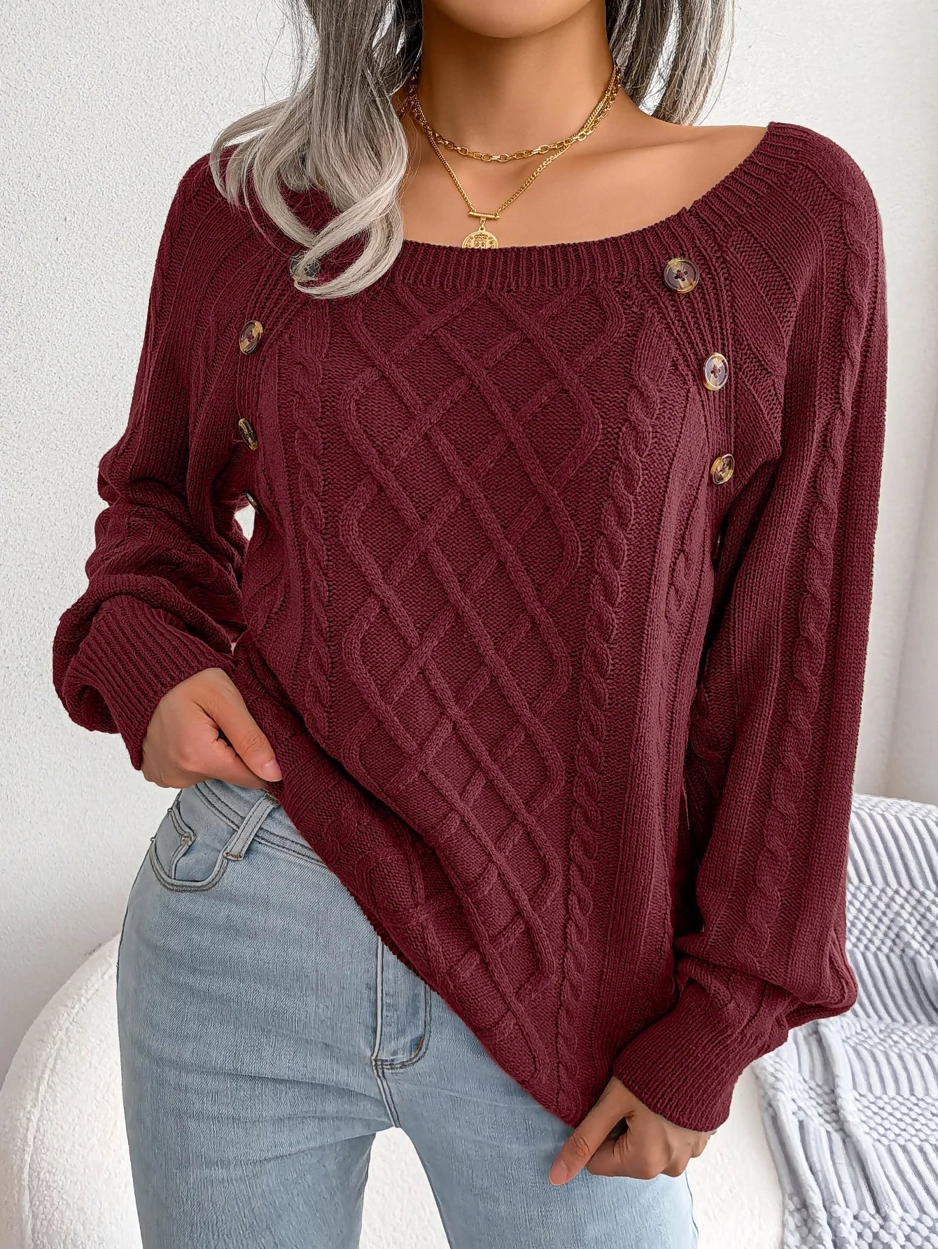 WW | Diamant Strickpullover