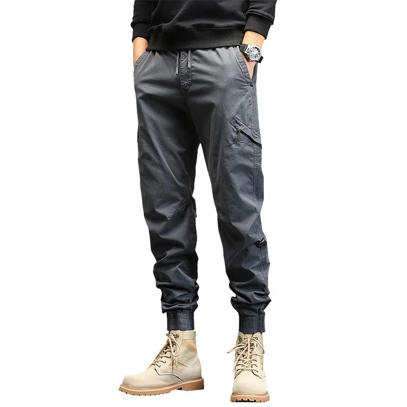 Casual multi-pocket trousers