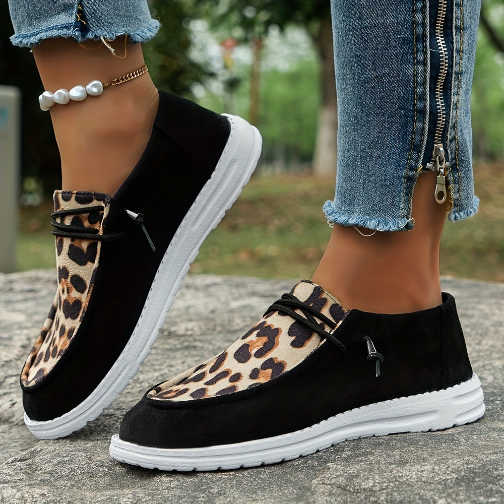 Isla – Leisure Shoes with Leopard Print