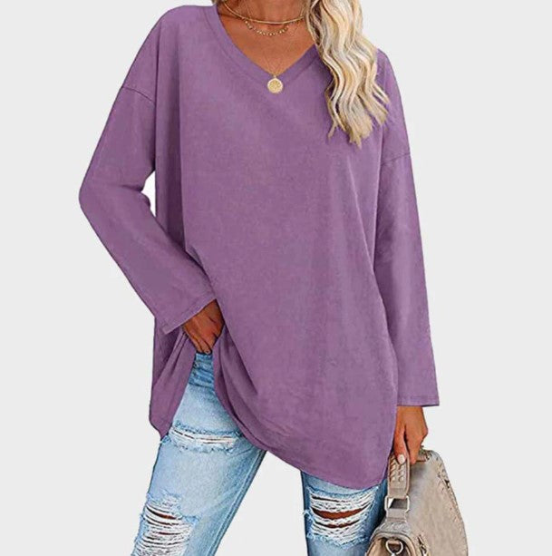 WW | Stylish long-sleeved sweater for an elegant everyday outfit