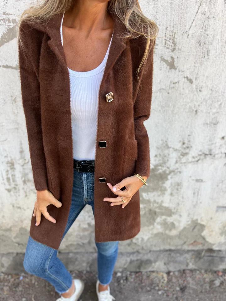 WW | Long jacket with buttons