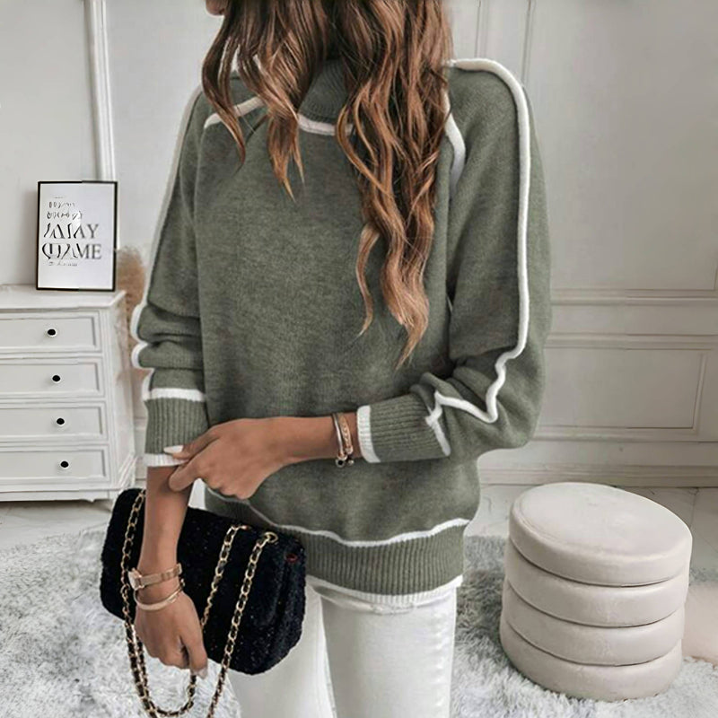 WW | Klassischer Strickpullover mit Weichem Stoff