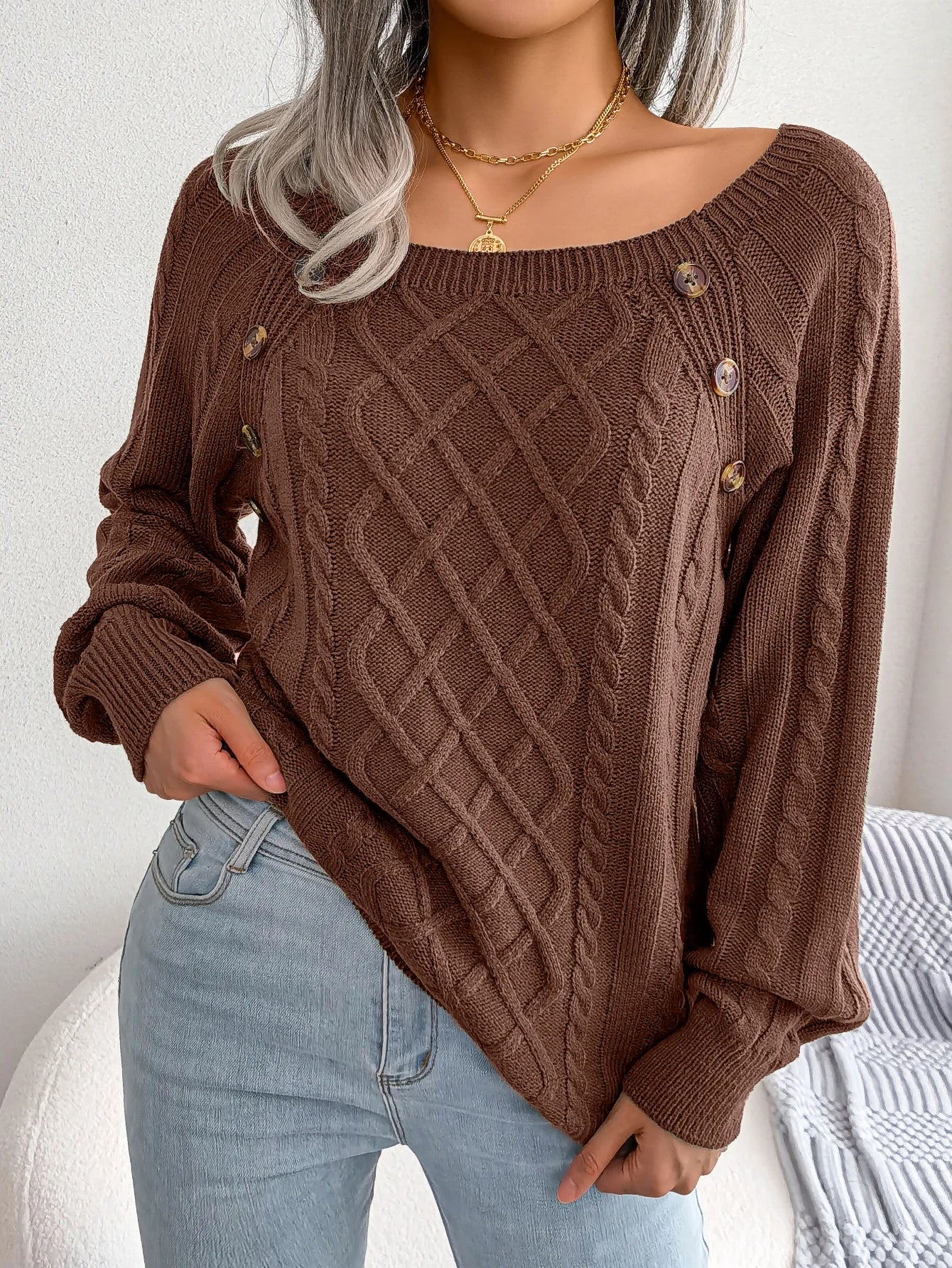 WW | Diamant Strickpullover