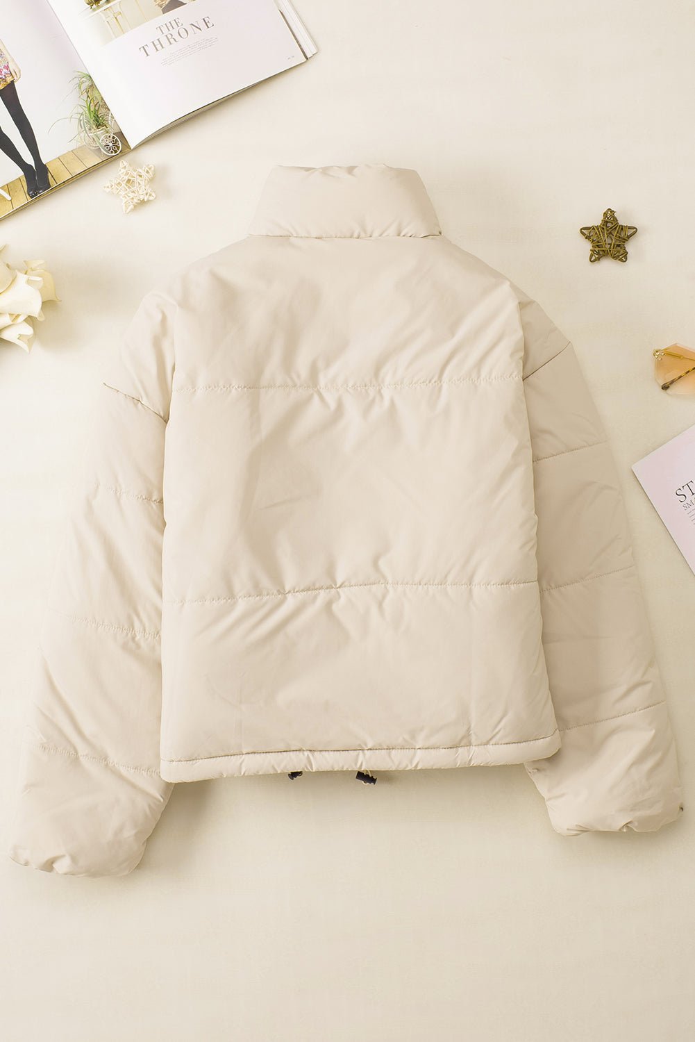 WW | Puffer Jacket - High Collar - Lightweight Warmth - Winter Casual