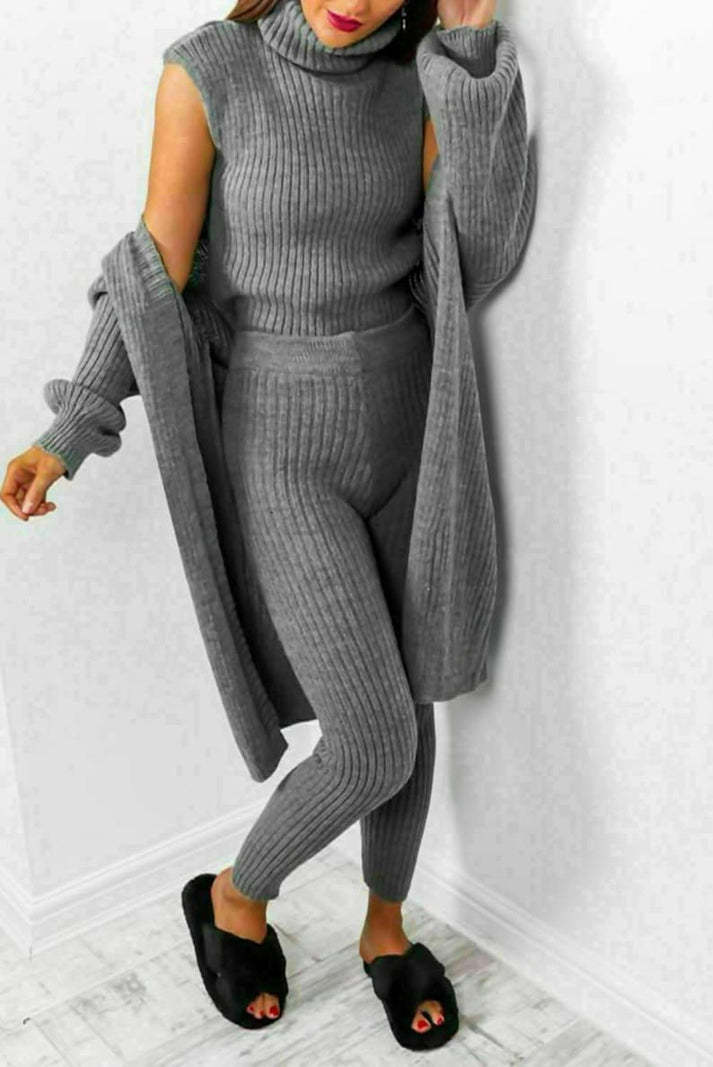 WW | Women's 3-piece Knitted Loungewear