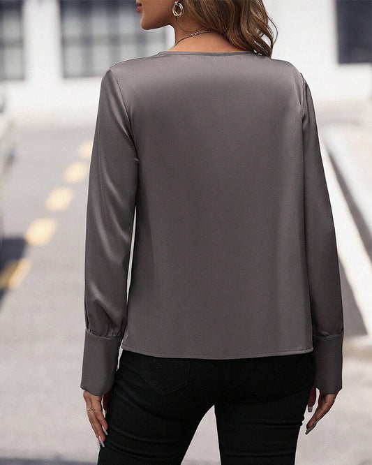 WW | Blouse with pleats